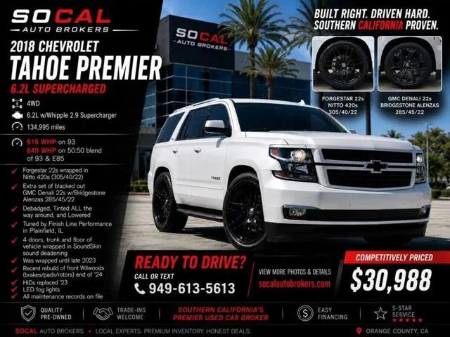 2018 Chevrolet Tahoe Premier 4WD