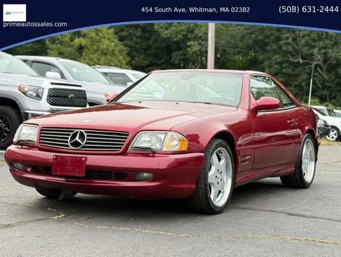 2001 Mercedes-Benz sl 500 roadster 2d