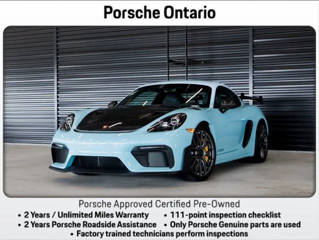 2023 Porsche 718 Cayman GT4 RS