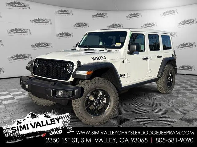 2026 Jeep Wrangler WRANGLER 4-DOOR WILLYS