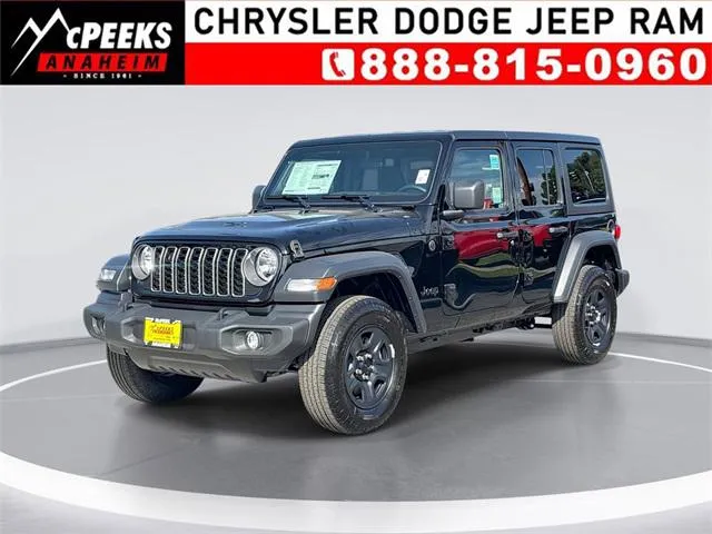 2026 Jeep Wrangler WRANGLER 4-DOOR SPORT