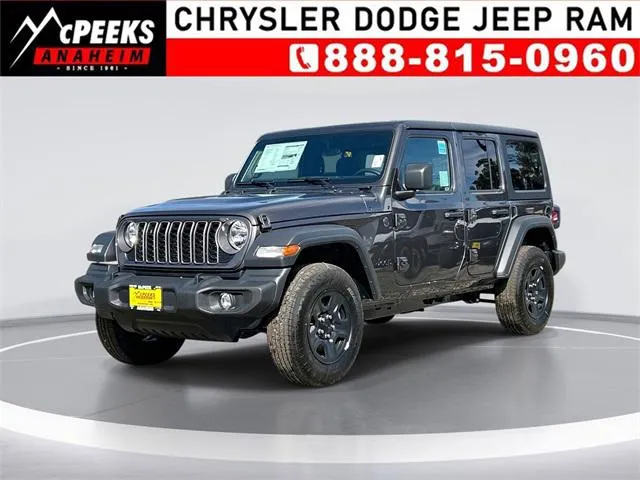 2026 Jeep Wrangler WRANGLER 4-DOOR SPORT