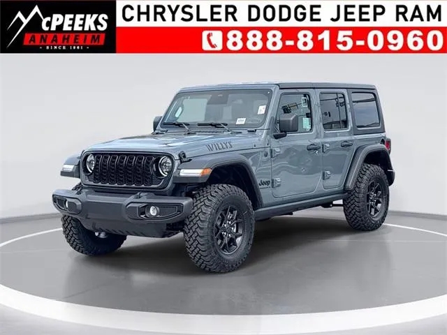 2026 Jeep Wrangler WRANGLER 4-DOOR WILLYS