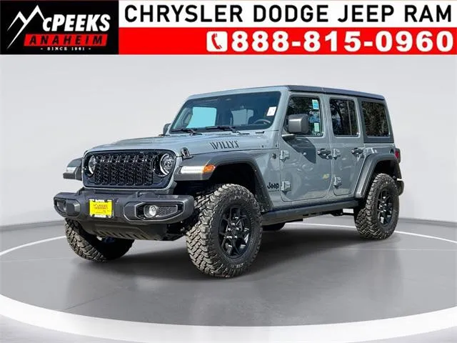 2026 Jeep Wrangler WRANGLER 4-DOOR WILLYS