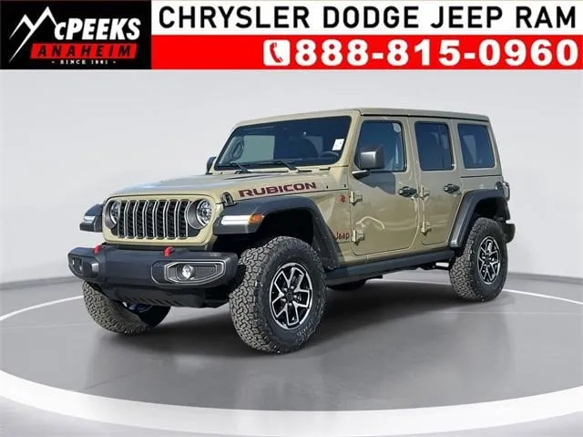 2025 Jeep Wrangler WRANGLER 4-DOOR RUBICON