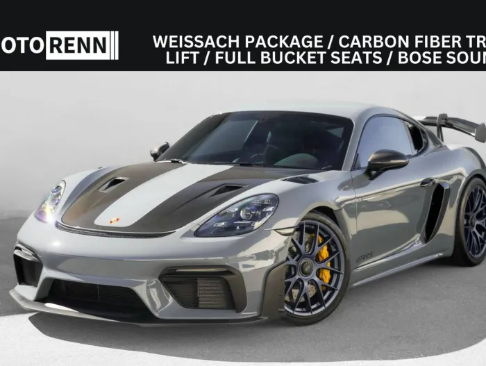 2024 Porsche 718 Cayman GT4 RS